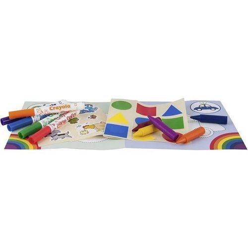 Crayola - Mini Kids - Mon premier coffret de coloriage et de gommettes - Coloriage pour enfant et tout petit - Photo n°3; ?>