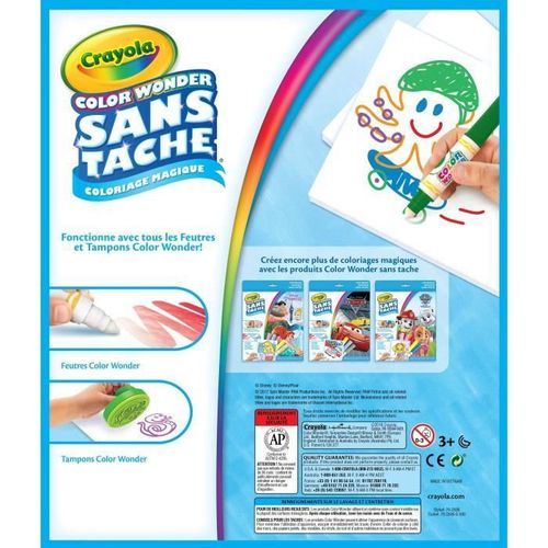 Crayola - Recharge pages blanches Color Wonder - Coloriage magique - Photo n°3; ?>