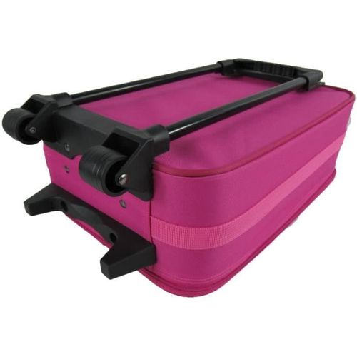 CYBEL Valise souple - 1 Compartiment - 41 cm - Rose - Photo n°3; ?>