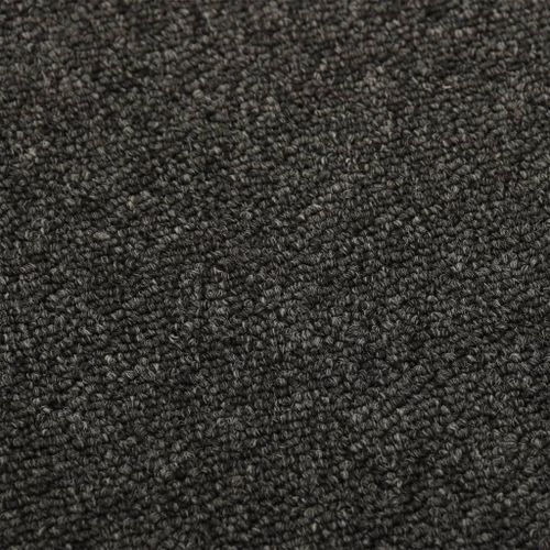 Dalles de tapis de sol 16 pcs 4 m² 25x100 cm Anthracite - Photo n°3; ?>