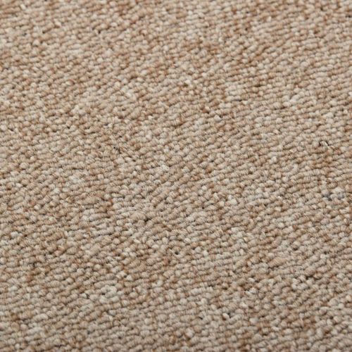 Dalles de tapis de sol 16 pcs 4 m² 25x100 cm Beige clair - Photo n°3; ?>