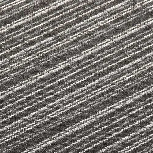 Dalles de tapis de sol 20 pcs 5 m² 50x50 cm Anthracite rayé - Photo n°2; ?>