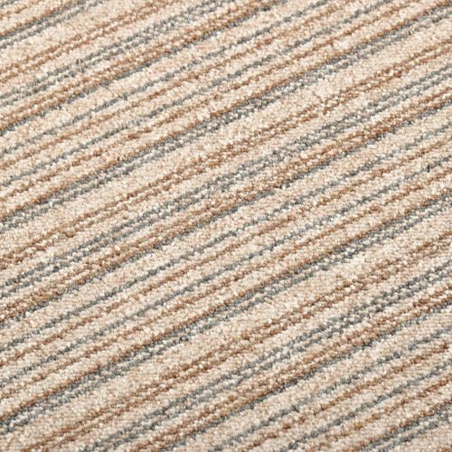 Dalles de tapis de sol 20 pcs 5 m² 50x50 cm Beige rayé - Photo n°2; ?>