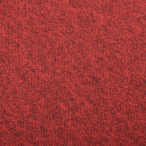 Dalles de tapis de sol 20 pcs 5 m² 50x50 cm Rouge - Photo n°2; ?>