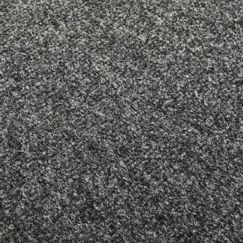 Dalles de tapis de sol 20 pcs 5 m² Gris foncé - Photo n°2; ?>