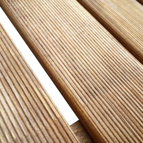 Dalles de terrasse 12 pcs 50x50 cm Bois Marron - Photo n°3; ?>