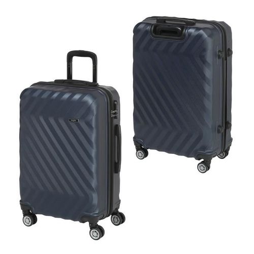 Daniel Hechter - Set 3 valises 4 roues ABS Argent - Photo n°2; ?>