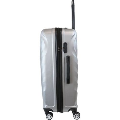 DANIEL HECHTER Set de 3 Valises Marbella Argent - Photo n°3; ?>