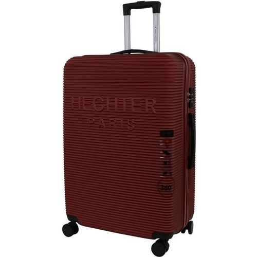 DANIEL HECHTER Set de 3 Valises Trolley DHVDEAUVILLE Rigide ABS - 8 Roues - Cadenas TSA - 50-60-70 cm - Rouge bordeaux - Photo n°2; ?>