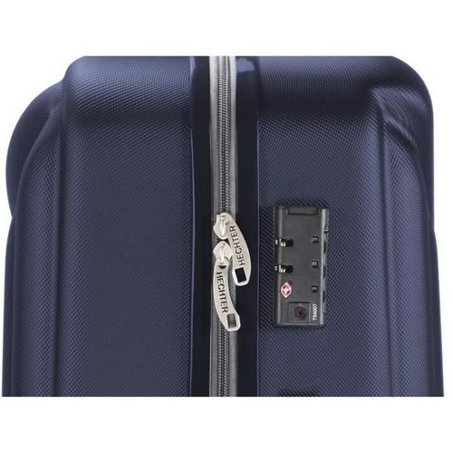 DANIEL HECHTER Valise Trolley DHVBERLIN - 8 Roues - Cadenas TSA - 70 x 47 x 30 cm - Bleu marine - Photo n°2; ?>