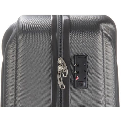 DANIEL HECHTER Valise Trolley DHVBERLIN - 8 Roues - Cadenas TSA - 70 x 47 x 30 cm - Gris foncé - Photo n°3; ?>