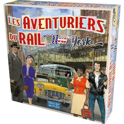 Days of Wonder | Les Aventuriers du Rail : New York | Jeu de société | a partir de 8 ans | 2 a 4 joueurs | 10 a 15 minutes - Photo n°2; ?>