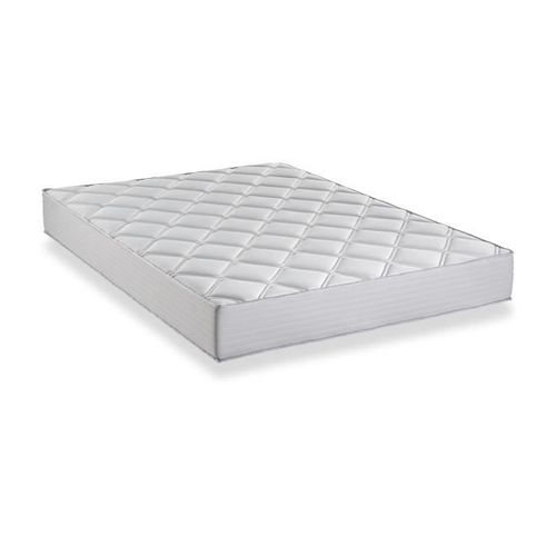 DEKO DREAM SUPERB - Ensemble Matelas ressorts ensachés 140x190 + sommier simili cuir + 4 pieds - Photo n°2; ?>