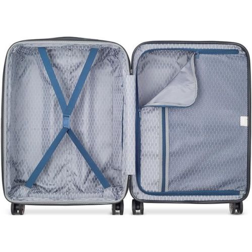 DELSEY Air Armour Trolley T66 doubles roues TSA - ABS/PC - 66x45x25 - 3,5 kg - Photo n°3; ?>