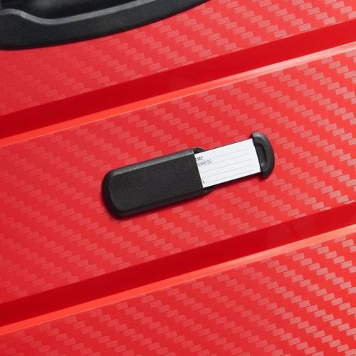 DELSEY BINALONG TROLLEY 55 CM 4 DOUBLES ROUES CABINE SLIM - ROUGE- POLYPROPYLENE - 55x40x19 - 2,5 KG - Photo n°3; ?>