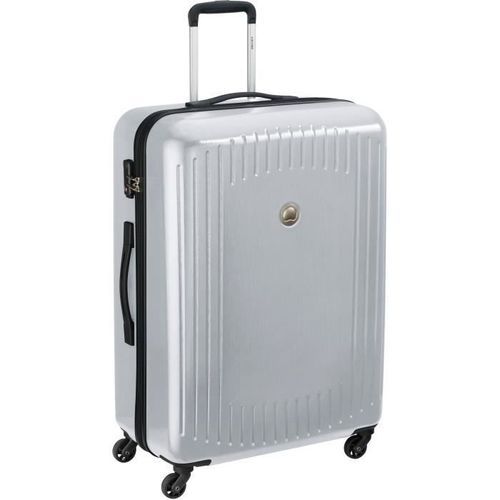 DELSEY Lot de 2 Valises Trolley Namies 55 + 76 4 Roues TSA - ABS/Polycarbonate Argent - Photo n°2; ?>