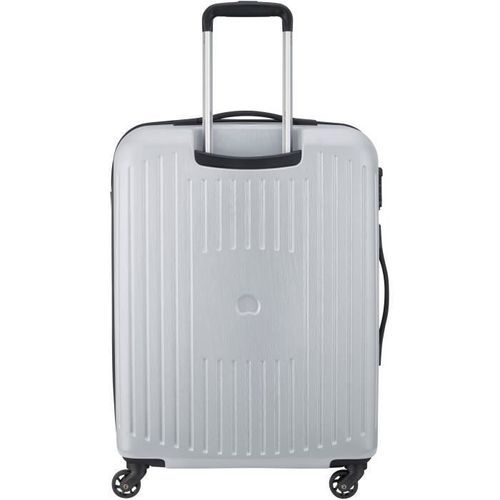 DELSEY Lot de 2 Valises Trolley Namies 55 + 76 4 Roues TSA - ABS/Polycarbonate Argent - Photo n°3; ?>