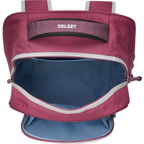 DELSEY Sac a dos 1 compartiment - Framboise - Polyester - 42x32x18 - 600 gr - Photo n°3; ?>