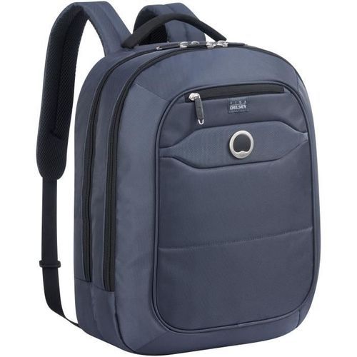 DELSEY Sac a Dos New Easy Trip 2 Compartiments Gris Anthracite - Photo n°2; ?>