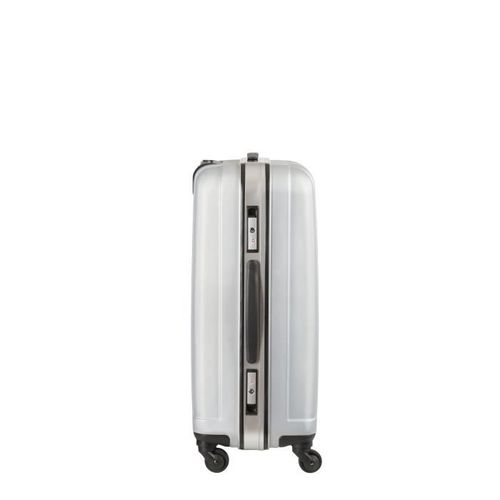 DELSEY Valise Trolley Rigide ABS 4 Roues 65cm AEROBIS Argent - Photo n°2; ?>