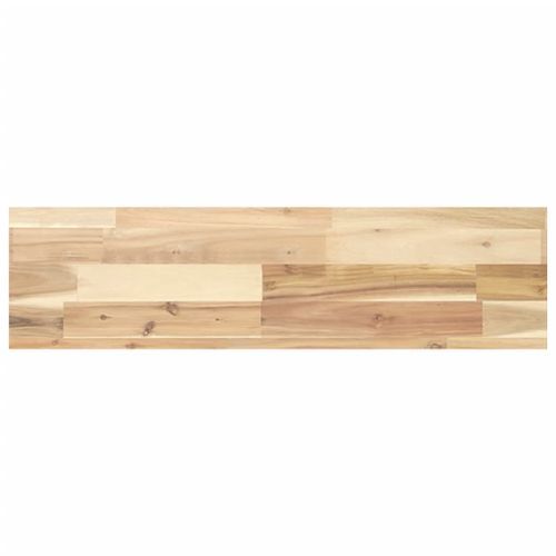 Dessus de table 100x20x4 cm rectangulaire bois massif d'acacia - Photo n°2; ?>