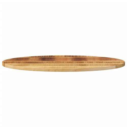 Dessus de table 100x40x2,5 cm ovale bois massif de manguier - Photo n°3; ?>