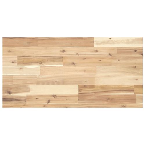 Dessus de table 100x40x4 cm rectangulaire bois massif d'acacia - Photo n°2; ?>