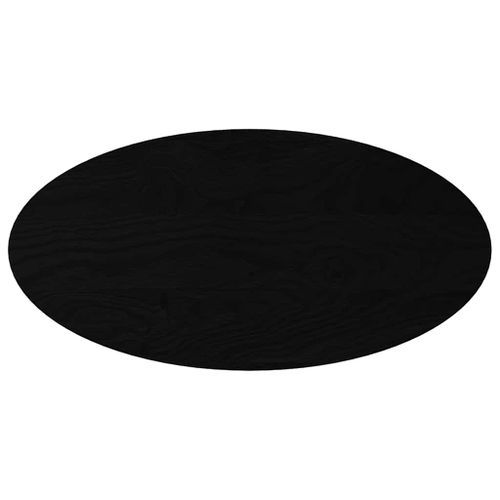 Dessus de table 100x50x2 cm bois de chêne massif ovale - Photo n°2; ?>