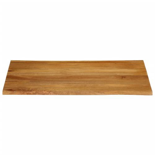 Dessus de table 100x80x2,5 cm bord vivant bois massif manguier - Photo n°3; ?>