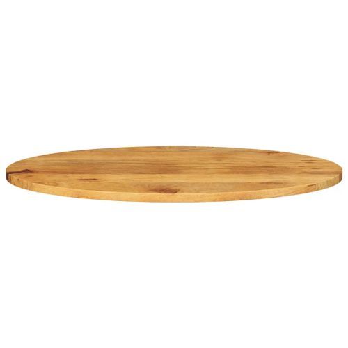 Dessus de table 110x40x2,5 cm ovale bois massif de manguier - Photo n°3; ?>