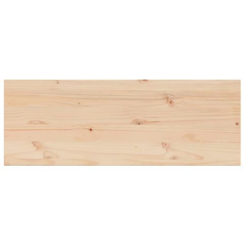 Dessus de table 110x40x2,5 cm rectangulaire bois de pin massif - Photo n°2; ?>