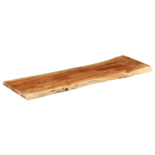 Dessus de table 110x40x3,8 cm rectangulaire bois massif acacia - Photo n°2; ?>