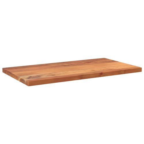 Dessus de table 110x50x2,5cm rectangulaire bois massif d'acacia - Photo n°2; ?>