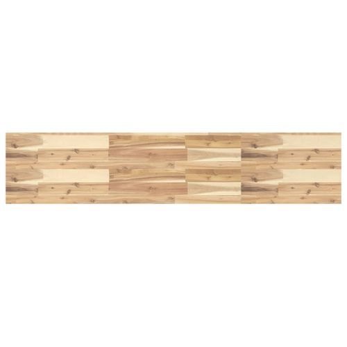 Dessus de table 120x30x4 cm rectangulaire bois massif d'acacia - Photo n°2; ?>