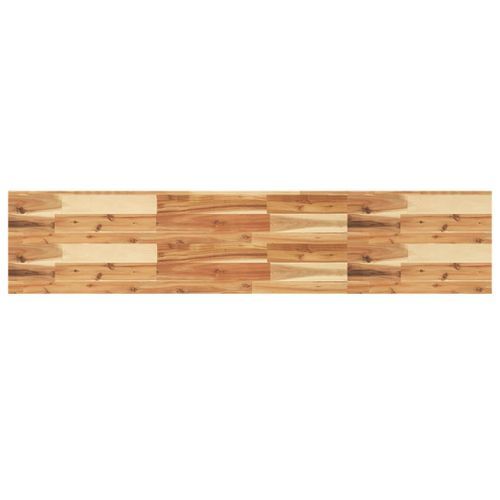 Dessus de table 120x30x4 cm rectangulaire bois massif d'acacia - Photo n°2; ?>