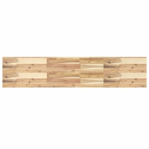 Dessus de table 140x30x4 cm rectangulaire bois massif d'acacia - Photo n°2; ?>