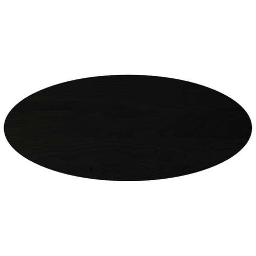 Dessus de table 140x60x2 cm bois de chêne massif ovale - Photo n°2; ?>