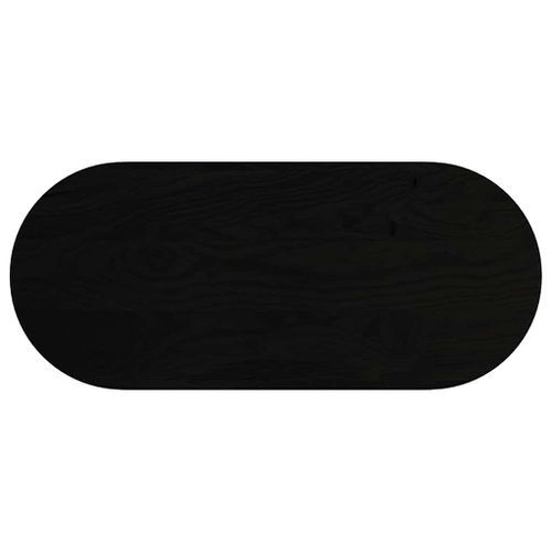 Dessus de table 140x60x2 cm bois de chêne massif ovale - Photo n°2; ?>