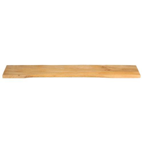 Dessus de table 160x40x3,8 cm bord vivant bois massif manguier - Photo n°3; ?>