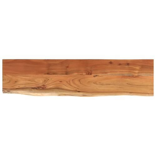 Dessus de table 160x40x3,8 cm rectangulaire bois massif acacia - Photo n°2; ?>