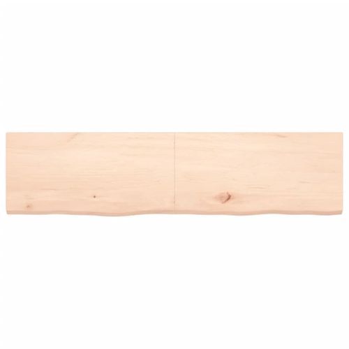 Dessus de table 160x40x4 cm bois de chêne massif non traité - Photo n°3; ?>