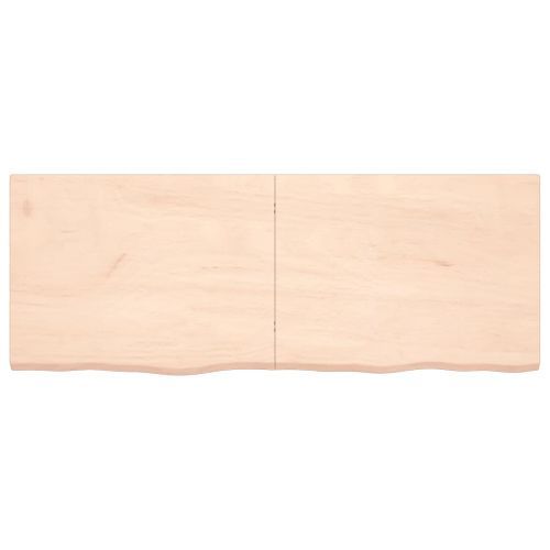 Dessus de table 160x60x4 cm bois de chêne massif non traité - Photo n°3; ?>