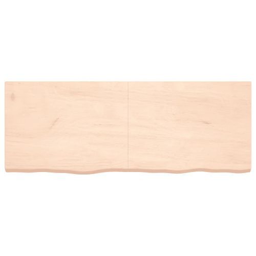 Dessus de table 160x60x6 cm bois de chêne massif non traité - Photo n°3; ?>