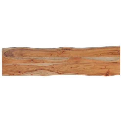 Dessus de table 180x40x2,5 cm rectangulaire bois massif acacia - Photo n°3; ?>