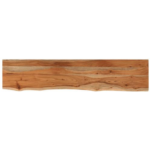 Dessus de table 180x40x2,5 cm rectangulaire bois massif acacia - Photo n°2; ?>