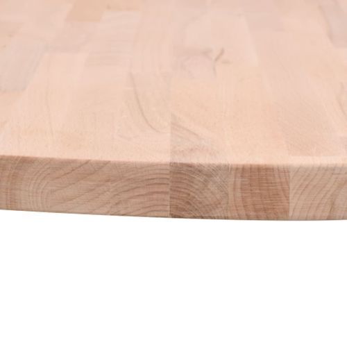 Dessus de table Ø30x1,5 cm rond bois massif de hêtre - Photo n°3; ?>