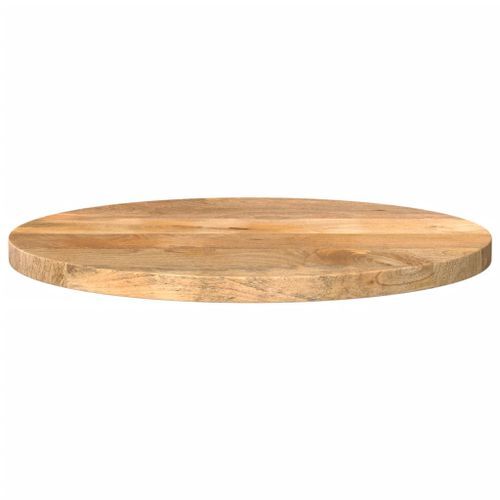 Dessus de table Ø 40x2,5 cm rond bois de manguier massif - Photo n°3; ?>