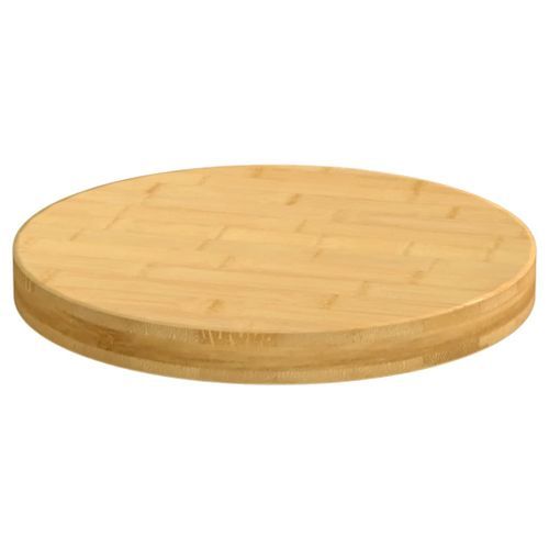 Dessus de table Ø40x4 cm bambou - Photo n°2; ?>