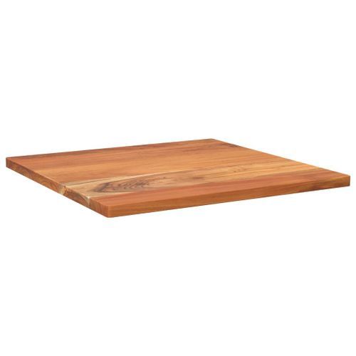 Dessus de table 40x40x2,5 cm carré bois massif d'acacia - Photo n°2; ?>