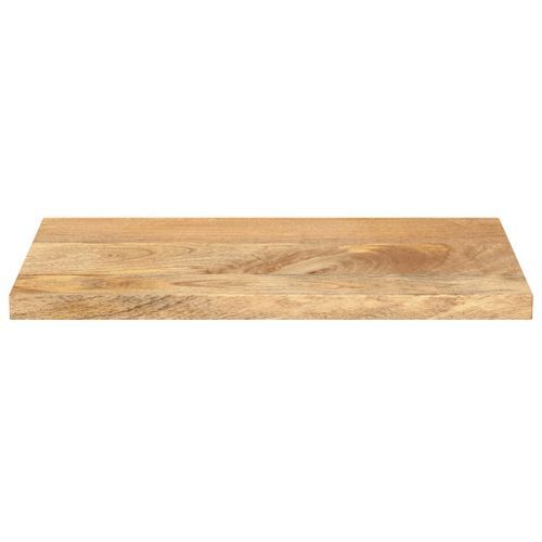 Dessus de table 50x20x3,8 cm rectangulaire bois massif manguier - Photo n°3; ?>